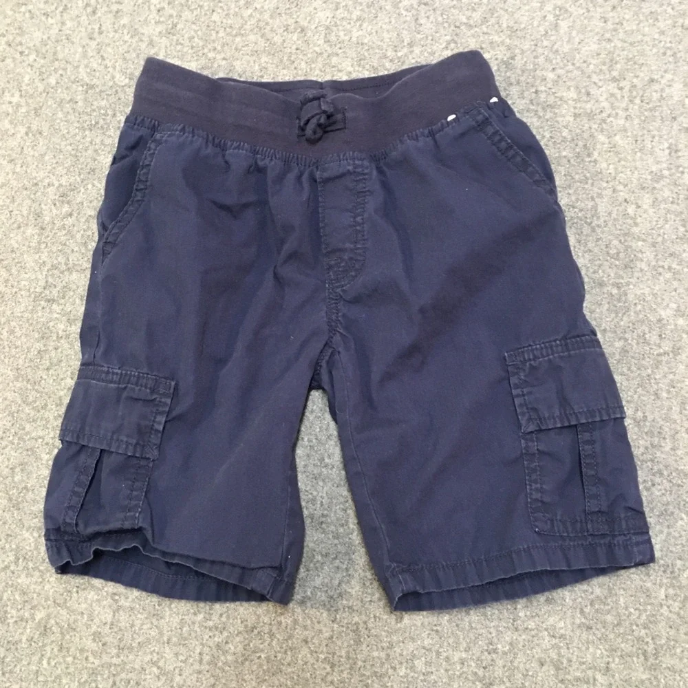 Boys Gymboree 5-6 Years Small Clothing Lot 3x Pieces Bulk Summer Cargo Roll Tab